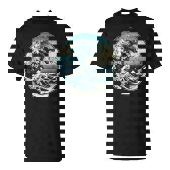 神奈川沖グレートウェーブウィズガメラ Tシャツ - Kawaiitshirt