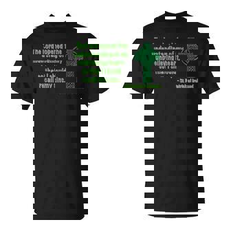 私の信じられない心の理解 聖パトリック Tシャツ - Kawaiitshirt