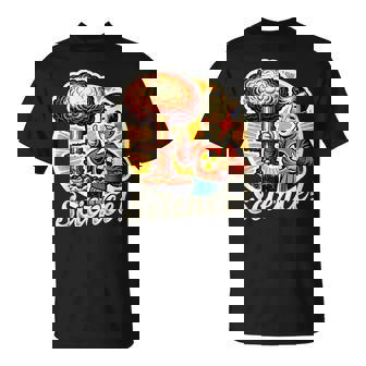 科学 核 原爆 爆発 レトロ 面白い 言葉 Tシャツ - Kawaiitshirt