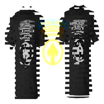 米国特殊部隊 -Fレンジャータブ -Ocomパッチ Tシャツ - Kawaiitshirt