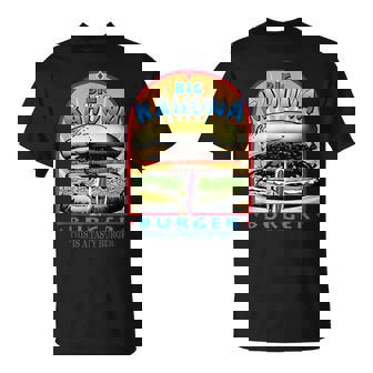 素晴らしいビッグカフナバーガー Tシャツ - Kawaiitshirt