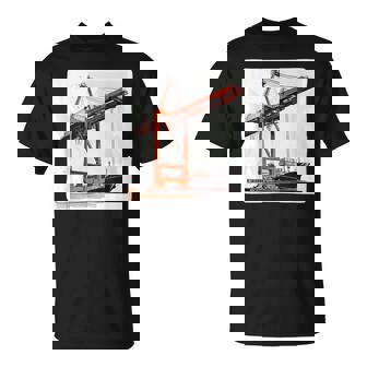 素晴らしいポートクレーン コンテナ船コスチューム Tシャツ - Kawaiitshirt