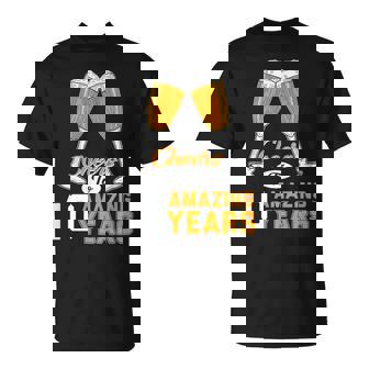 結婚10周年記念ギフト Cheers Amazing Years Married Tシャツ - Kawaiitshirt