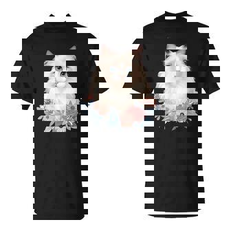 美しいラグドール猫 Tシャツ - Kawaiitshirt