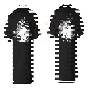 肉球を見せる猫ちゃん キジ白猫 猫好き 動物 かわいい おもしろ ネタ Tシャツ - Kawaiitshirt