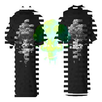 腹筋付き筋肉ブロッコリー Tシャツ - Kawaiitshirt