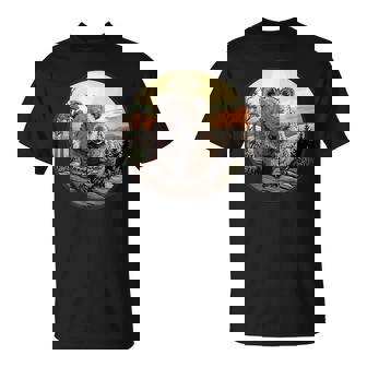 自然の中のウォンバット、ウォンバット Tシャツ - Kawaiitshirt