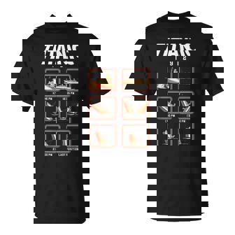 船1912クルーズのタイタニック号沈没段階 Tシャツ - Kawaiitshirt