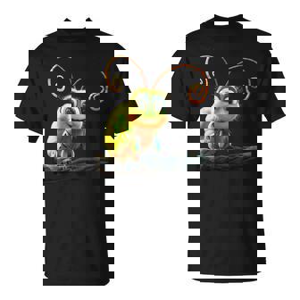 芋虫 面白い芋虫甘い緑の芋虫 Tシャツ - Kawaiitshirt