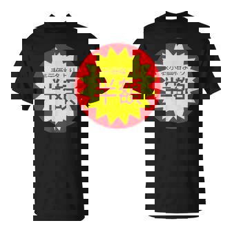 表示価格より半額 割引 シール 面白い おもしろ ユーモア ギャグ お笑い Tシャツ - Kawaiitshirt