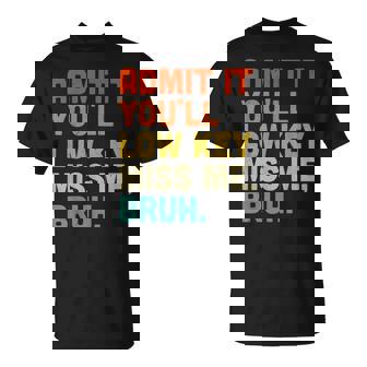 認めてくれよ控えめなミス・ミー・ブラッシュ・ファニー・ブラシ・ティーチャー Tシャツ - Kawaiitshirt