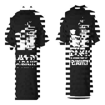 透析tシャツ 透析患者用 透析は排水 Tシャツ - Kawaiitshirt