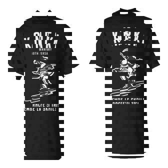 還暦祝い スキー好き 雪好き 父 母 男性 女性 60歳お祝い Embrace Life'ski Trails Tシャツ - Kawaiitshirt