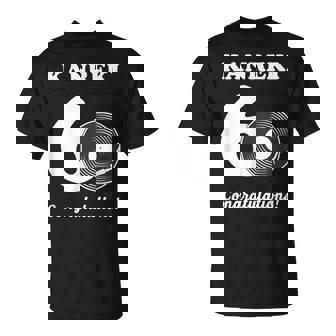 還暦祝い レトロ 音楽好き レコード好き 父 男性 女性 還暦 お祝い 60歳 おしゃれ Tシャツ - Kawaiitshirt