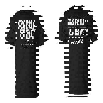 金融リテラシーは重要 Tシャツ - Kawaiitshirt