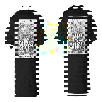 開花した外観のためのかなり新しい成長スタイル Tシャツ - Kawaiitshirt