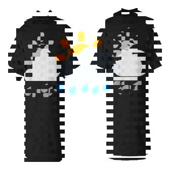 雨雲の向こうの太陽 Tシャツ - Kawaiitshirt