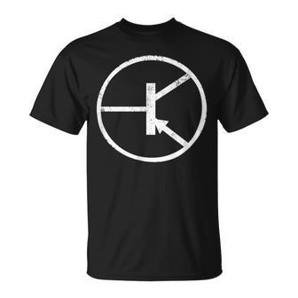 電子pnpトランジスタ Tシャツ - Kawaiitshirt