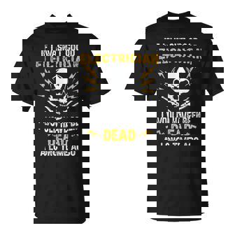 メンズ 電気工事士 電気 おもしろ電気工事士 Tシャツ - Kawaiitshirt