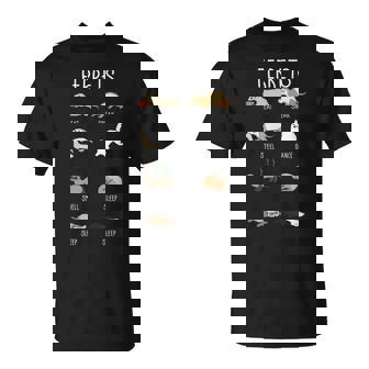 面白い フェレット シャツ ペット グルーミング Tシャツ - Kawaiitshirt