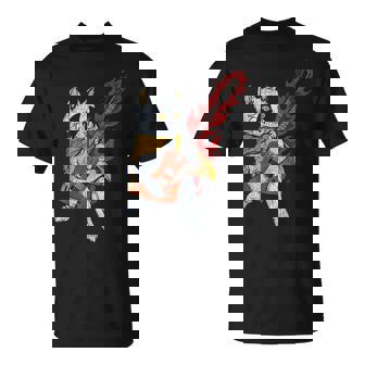 面白い ベースシスト 猫 ギフト ファイヤー 楽器 ベース ギター Tシャツ - Kawaiitshirt