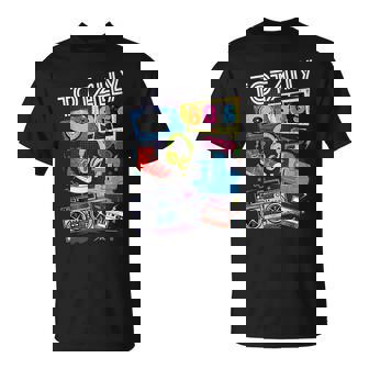 面白い80年代レトロtシャツ 1980年代パーティーギフト ターンテーブルカセット Tシャツ - Kawaiitshirt