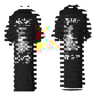 面白いtシャツ コーギー イヌ わんこ メンズ 犬好き グッズ おもしろ 面白い 服 ネタ わんこ 長袖tシャツ Tシャツ - Kawaiitshirt