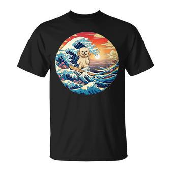 面白いtシャツ トイプードル イヌ メンズ 犬好き グッズ かわいい おもしろ 面白い 服 ネタ サーフィン Tシャツ - Kawaiitshirt