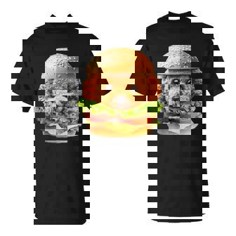 面白いtシャツ トイプードル 犬 ハンバーガー メンズ 犬好き グッズ かわいい おもしろ 面白い 服 ネタ Tシャツ - Kawaiitshirt