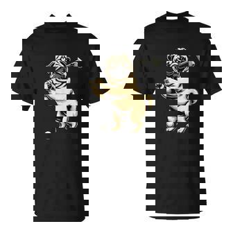 面白いtシャツ パグ ゴルフ イヌ わんこ メンズ 犬好き グッズ かわいい おもしろ 面白い 服 ネタ Tシャツ - Kawaiitshirt