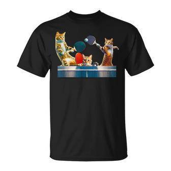 面白いtシャツ 猫 ネコ メンズ 卓球 猫好き グッズ おもしろ 面白い 服 ネタ にゃんこ 猫の下僕 Tシャツ - Kawaiitshirt
