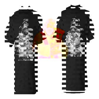 面白いイエスピザ愛好家クリスチャンユーモアtシャツ ピザジョーク Tシャツ - Kawaiitshirt