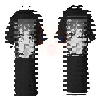 面白いカワイイガール 日本アニメ オタク Tシャツ - Kawaiitshirt