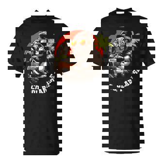 面白いゴリラココナッツグラフィックデザインギフトアイデア Tシャツ - Kawaiitshirt