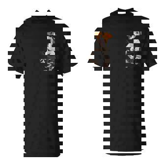 面白いジャックラッセルテリア犬ポケット犬愛好家 Tシャツ - Kawaiitshirt