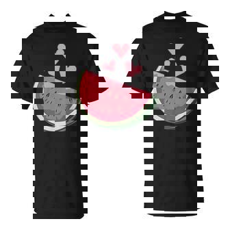面白いスイカ ハワイアンビーチバケーション ラブスイカ Tシャツ - Kawaiitshirt