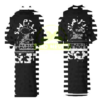 面白いスナップポップと決して止まらない日本料理 枝豆好き。 Tシャツ - Kawaiitshirt