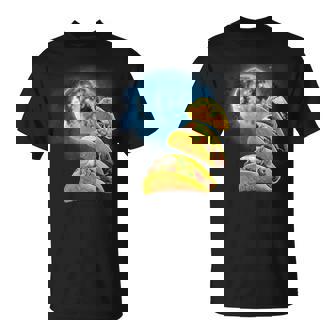 面白いタコスシャツ – タコス好きのタコスハウリングアットザムーン Tシャツ - Kawaiitshirt