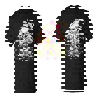 面白いチューリップ メンズ レディース キッズ チューリップブーケ フラワーフローリスト Tシャツ - Kawaiitshirt