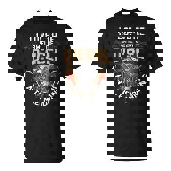 面白いディーゼルメカニックシャツ I Love Themell Of Diesel Tシャツ - Kawaiitshirt