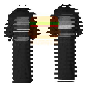 面白いフードハンバーガーのグラフィック。男性と男の子用。 Tシャツ - Kawaiitshirt