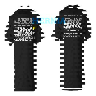 面白いヘルニア Tシャツ - Kawaiitshirt