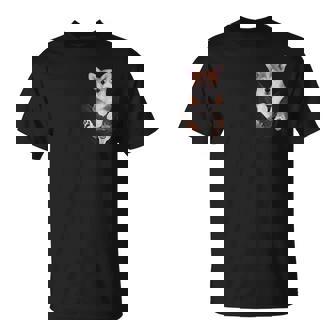 面白いペンブローク ウェルシュコーギー あなたのポケットにコーギー愛好家向け Tシャツ - Kawaiitshirt