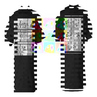 面白いポップアート オカメインコ かわいい鳥 オウム Tシャツ - Kawaiitshirt