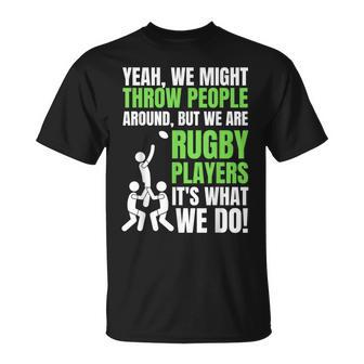 面白いラグビーコーチ、選手、ファンのラグビー。 Tシャツ - Kawaiitshirt