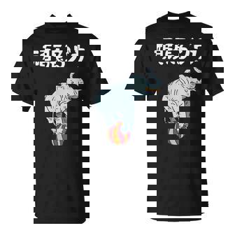 頑張るゾウ がんばるぞう ダジャレ ゾウ 動物好き ジョーク 高校受験 大学受験 試験 合格 かわいい おやじギャグ Tシャツ - Kawaiitshirt