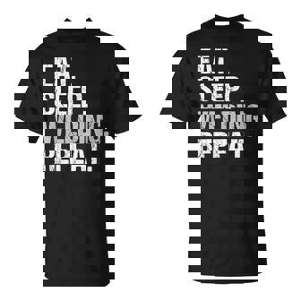 食べる睡眠溶接リピート溶接機 Tシャツ - Kawaiitshirt