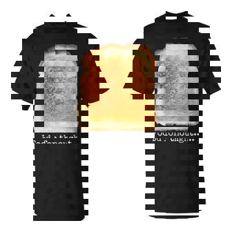 食パン トースト 食べ物 思考 おもしろい グルテンフリー ノベルティ Tシャツ - Kawaiitshirt