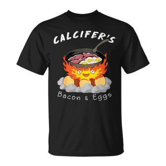 食品愛好家、カルシファーのベーコン、エッグクック。 Tシャツ - Kawaiitshirt