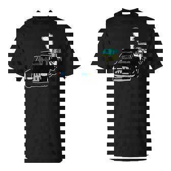 黒塗りの高級車よりも怖い無車検の軽自動車 Tシャツ - Kawaiitshirt